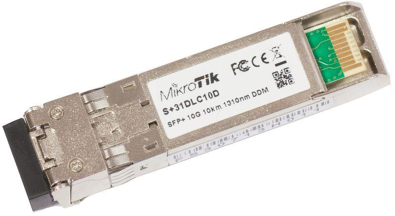 S+31DLC10D-MikroTiK S+31DLC10D SFP+ Module 10G SM 10km 1310nm S+31DLC10D-MikroTiK S+31DLC10D SFP+ Module 10G SM 10km 1310nm