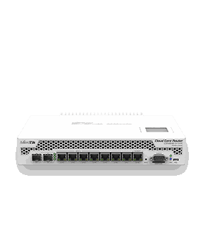-Mikrotik CCR1009-8G-1S+PC Cloud Core Router 1009-8G-1S+PC (RouterOS L6)
