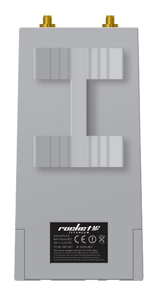 UBNT WFUBRM2-TI-EU UBNT AirMAX Rocket M2 TI 2.4 GHz 2x2 Mimo AP ürün görseli 6 - wifidepo