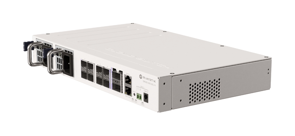 CRS510-8XS-2XQ-IN-Mikrotik CRS510-8XS-2XQ-IN 100G Core Switch, 2×100G QSFP28 + 8×25G SFP28, MLAG Desteği