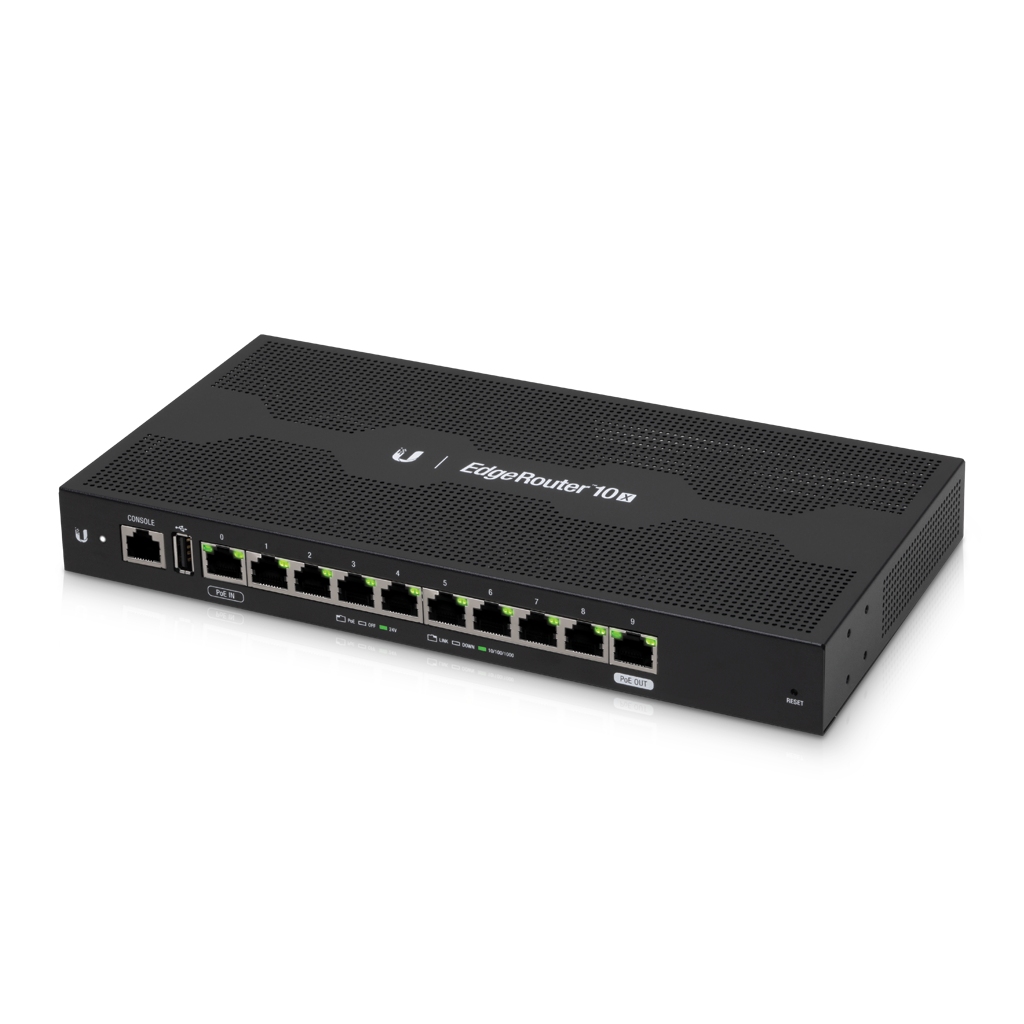 ER-10-UBNT EdgeRouter 10 (ER-10) - 10 Gigabit RJ45 Port, PoE Giriş ve PoE Passthrough Destekli Profesyonel Router ER-10-UBNT EdgeRouter 10 (ER-10) - 10 Gigabit RJ45 Port, PoE Giriş ve PoE Passthrough Destekli Profesyonel Router