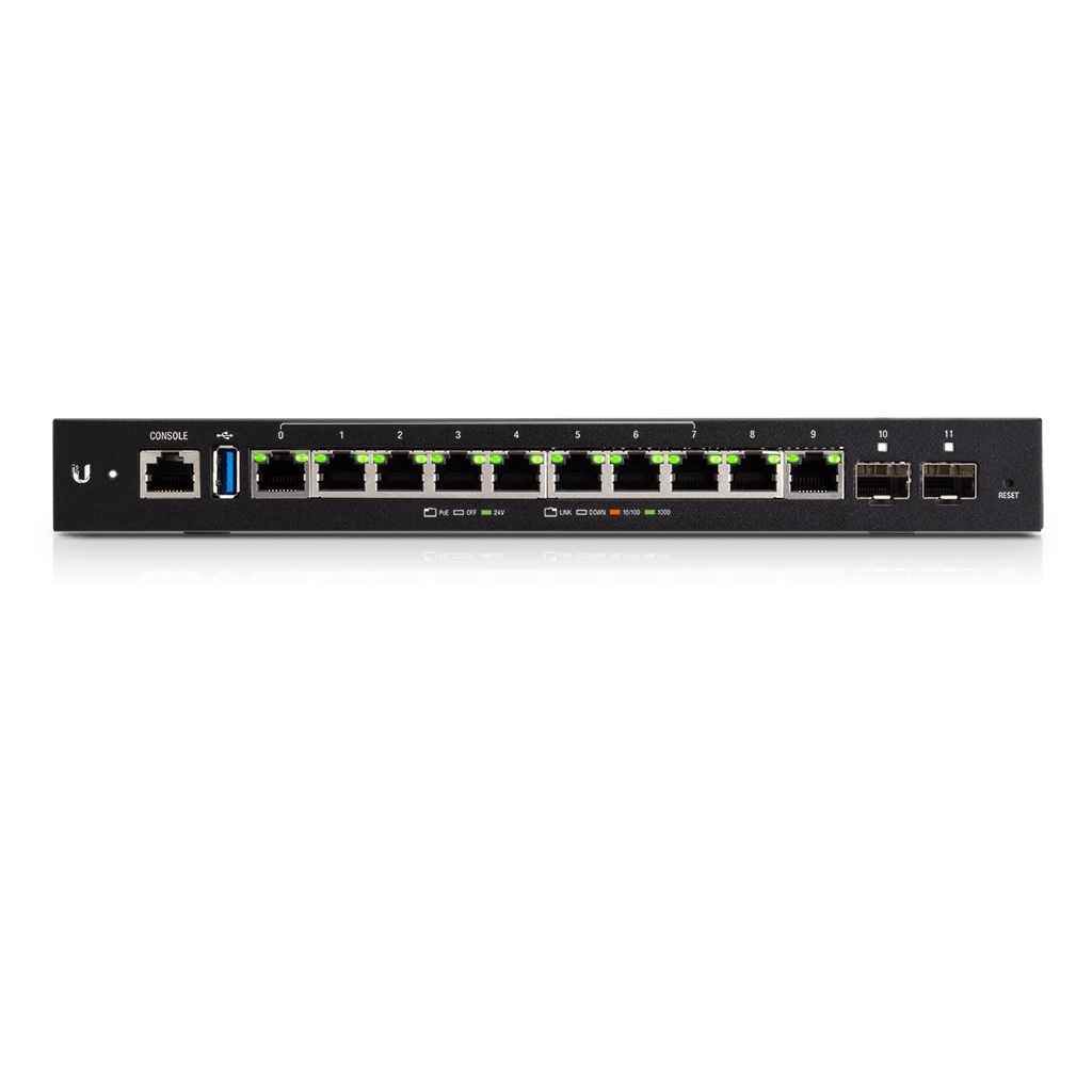 ER-12P-UBNT EdgeRouter 12P (ER-12P) – 10 Gigabit RJ45, 2 SFP ve 24V Pasif PoE Destekli Router, Güçlü Ağ Router ER-12P-UBNT EdgeRouter 12P (ER-12P) – 10 Gigabit RJ45, 2 SFP ve 24V Pasif PoE Destekli Router, Güçlü Ağ Router