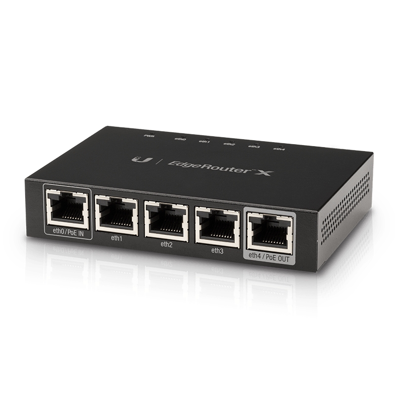 ER-X-UBNT EdgeRouter X (ER-X) – Gigabit Router, 24V Pasif PoE Girişi ve PoE Passthrough Destekli Kompakt Router - Özellikler ve Fiyatları ER-X-UBNT EdgeRouter X (ER-X) – Gigabit Router, 24V Pasif PoE Girişi ve PoE Passthrough Destekli Kompakt Router - Özellikler ve Fiyatları