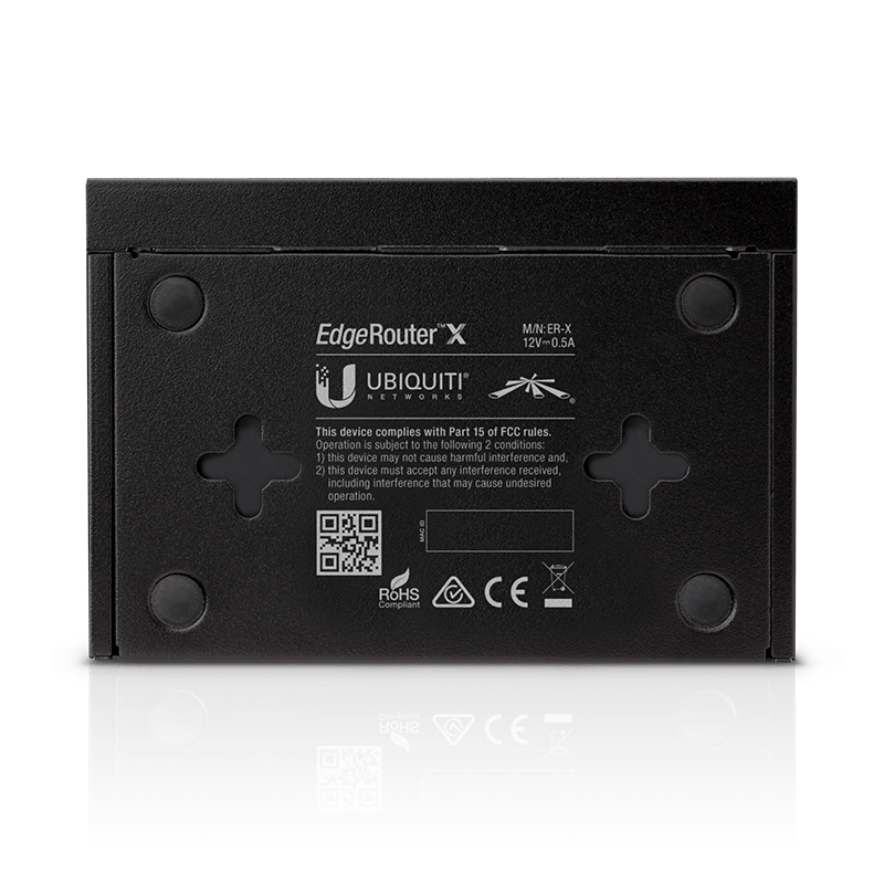UBNT ER-X UBNT EdgeRouter X (ER-X) – Gigabit Router, 24V Pasif PoE Girişi ve PoE Passthrough Destekli Kompakt Router - Özellikler ve Fiyatları ürün görseli 5 - wifidepo