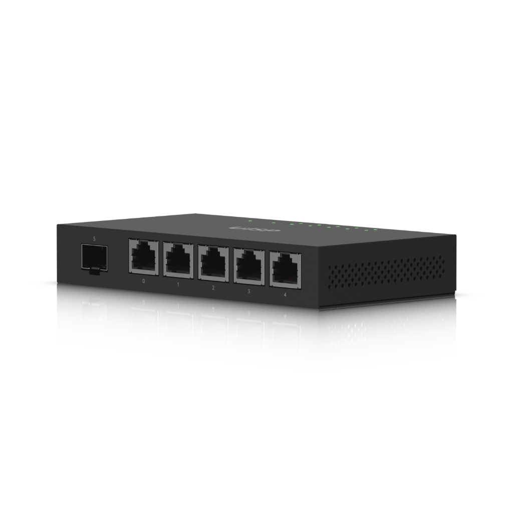 ER-X-SFP-UBNT EdgeRouter X SFP (ER-X-SFP) – 5 Port Gigabit RJ45, 24V Pasif PoE ve SFP Portlu Kompakt Router ER-X-SFP-UBNT EdgeRouter X SFP (ER-X-SFP) – 5 Port Gigabit RJ45, 24V Pasif PoE ve SFP Portlu Kompakt Router
