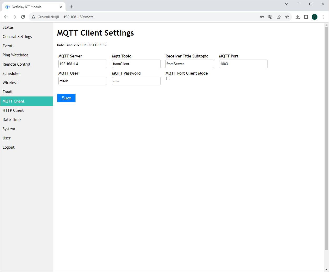 NetRelay NR001 NetRelay IoT Development Board 4 Röle (PoE-Ethernet-WiFi Lan Relay) Geliştirme Kartı ürün görseli 14 - wifidepo