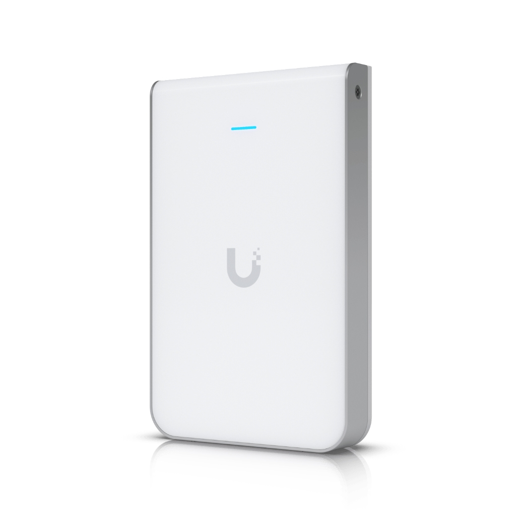 -UBNT UniFi In-Wall HD (UAP-IW-HD) Duvar Tipi WiFi 5 Access Point - 6 Stream, 4 Port GbE Switch, PoE/PoE+, 90 m² Kapsama