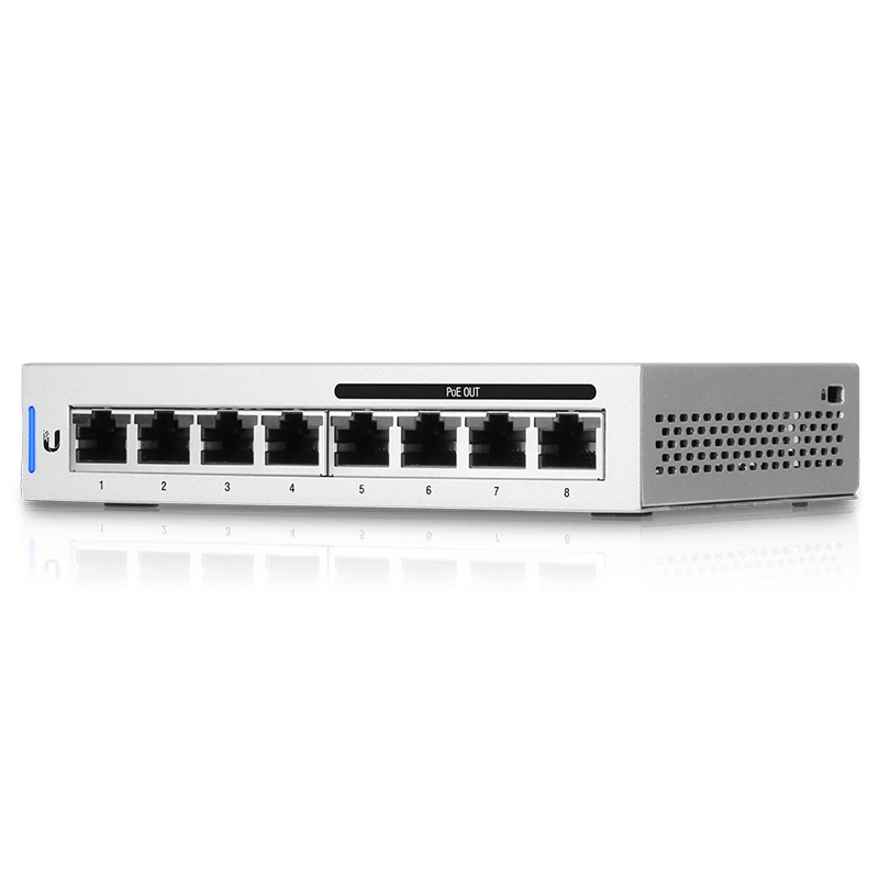 UBNT US-8-60W UBNT UniFi Switch 8 Port 60W US-8-60W  Layer3 Switch ürün görseli 2 - wifidepo