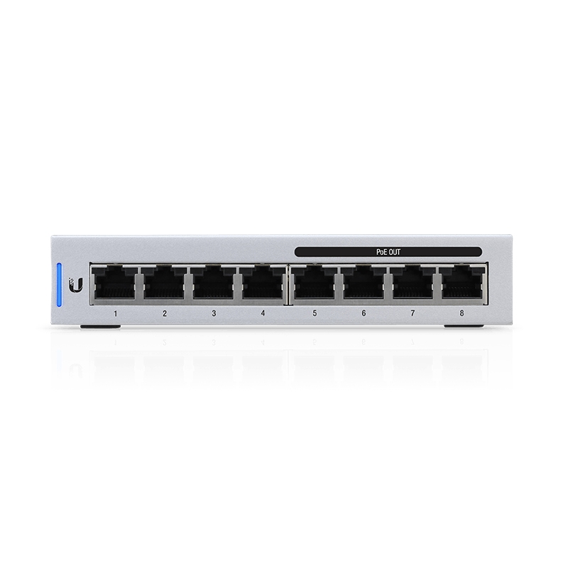 UBNT US-8-60W UBNT UniFi Switch 8 Port 60W US-8-60W  Layer3 Switch ürün görseli 3 - wifidepo