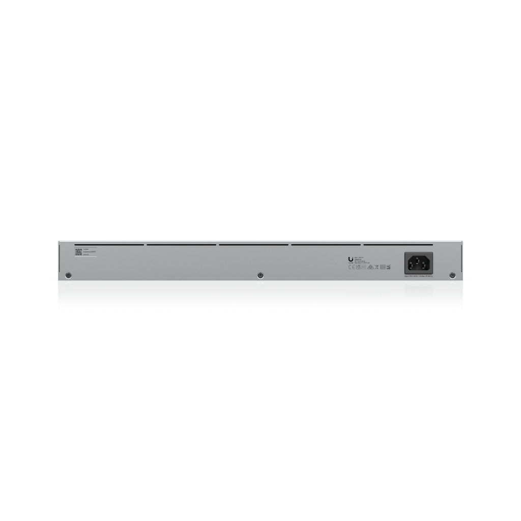UBNT USW-24 Ubiquiti UniFi Standard 24 (USW-24) | 24 Port Gigabit, 2 SFP, Fansız Layer 2 Switch ürün görseli 3 - wifidepo