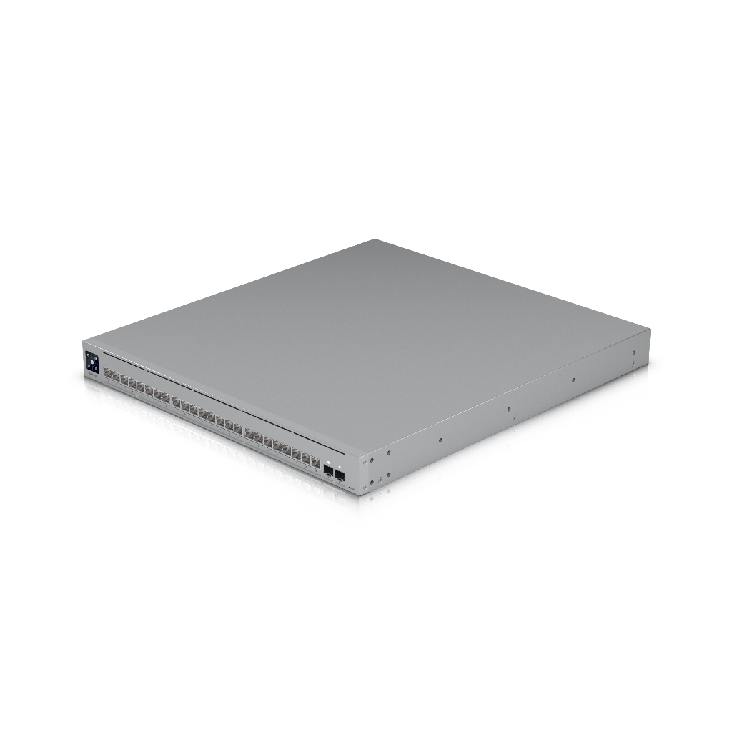 USW-Pro-XG-24-UniFi Pro XG 24 (USW-Pro-XG-24) | 24 Port 10GbE/2.5GbE Layer 3 Etherlighting™ PoE Switch USW-Pro-XG-24-UniFi Pro XG 24 (USW-Pro-XG-24) | 24 Port 10GbE/2.5GbE Layer 3 Etherlighting™ PoE Switch