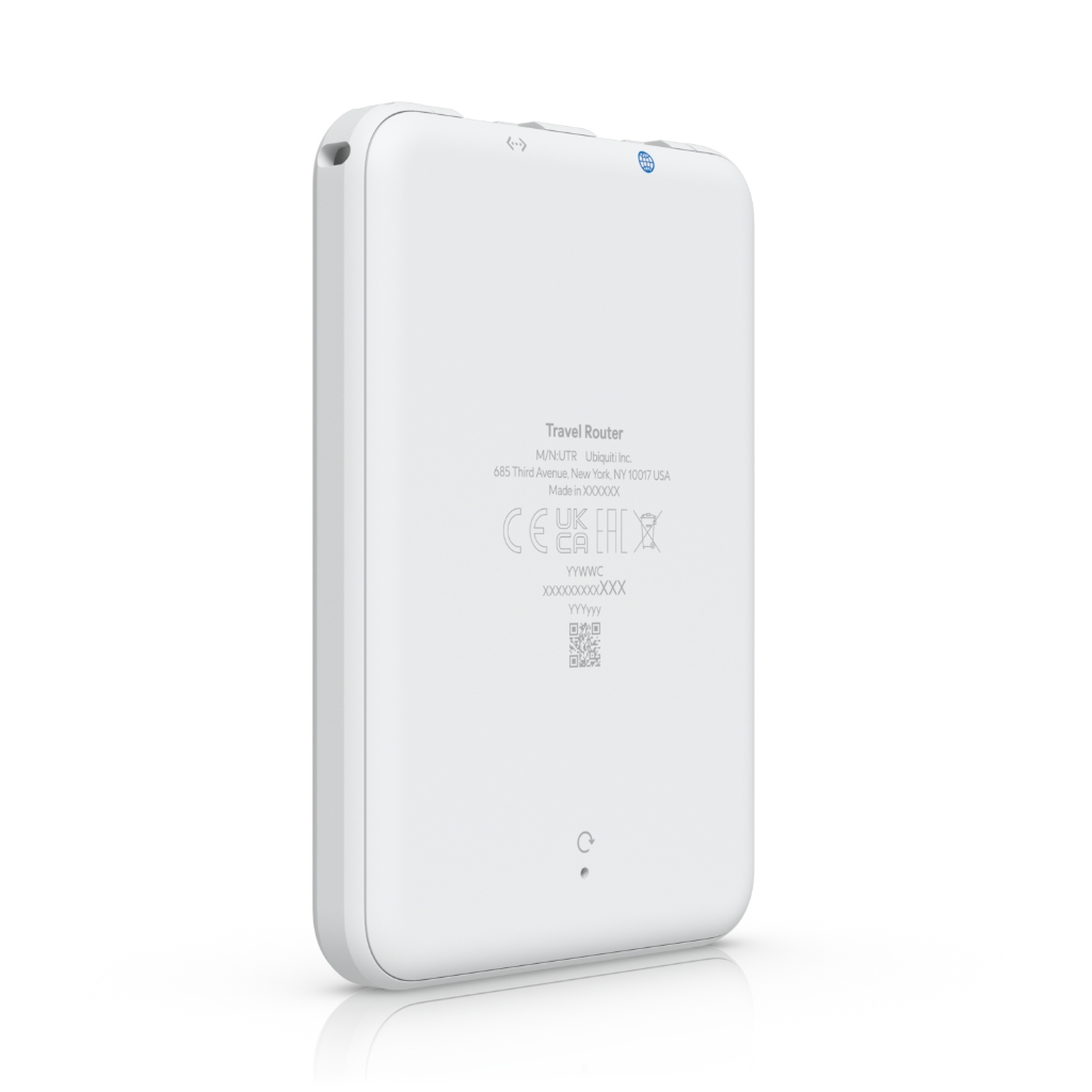 UBNT UTR UBNT UniFi Travel Router (UTR) - Ultra İnce Seyahat Router | WireGuard & OpenVPN VPN, 2x Gigabit Ethernet, WiFi 5, USB-C ürün görseli 3 - wifidepo